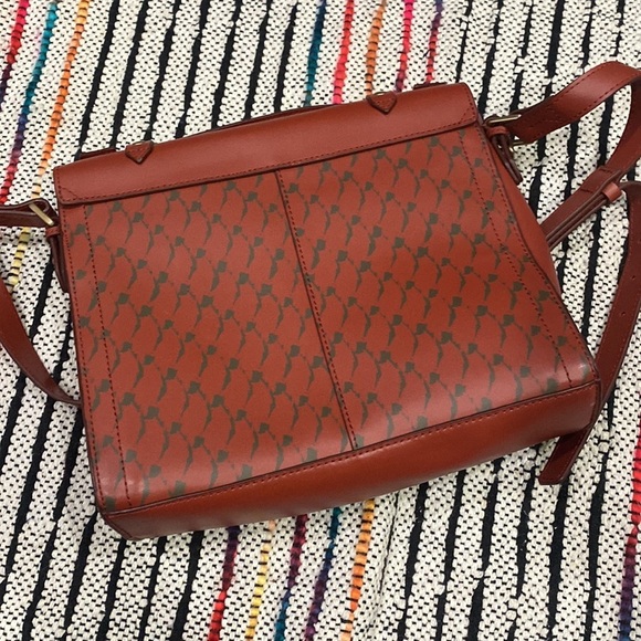 IIIBECA BY JOY GRYSON Murray St. Bag Red/Orange cross Body Bag purse - Picture 6 of 16
